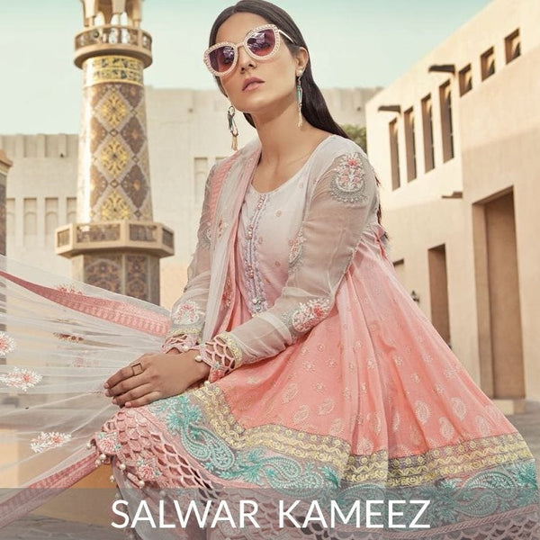 Chiffon Pakistani Suits - Shop Chiffon Pakistani Clothes Online in USA