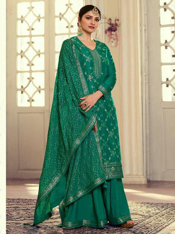 【待望★】 Embroidery Zari Jacquard Salwar Dress Indian - Kameez 小物