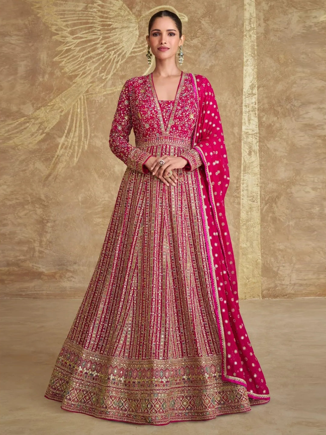 Indian Pink Dresses - Free Shipping on Pink Dresses Online Shopping in USA