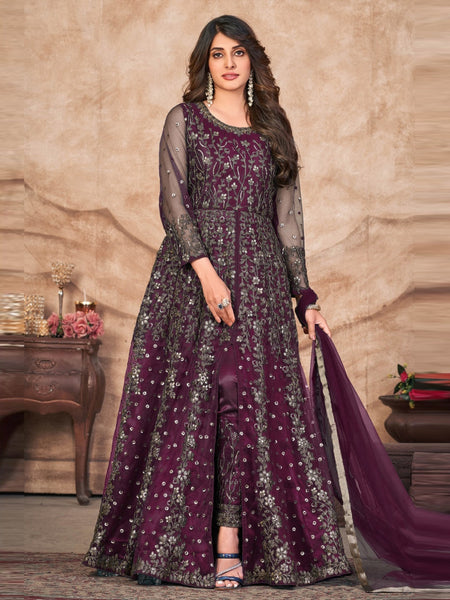Net Indian Dresses - Buy Trendy Net Indian Clothes in USA