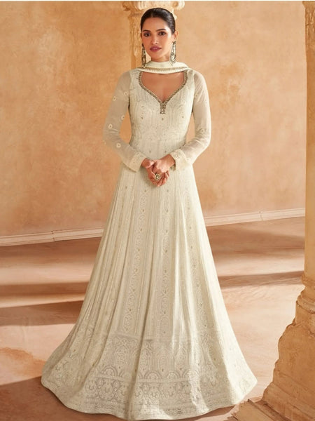 Party Salwar Kameez - Georgette - Anarkali Dress