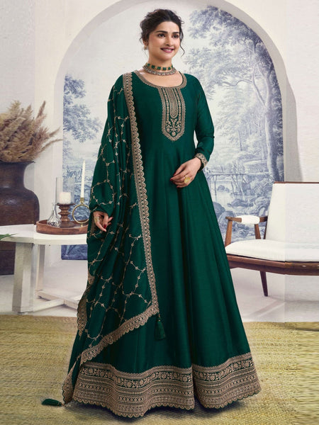  Salwar Kameez - Silk Georgette - Anarkali