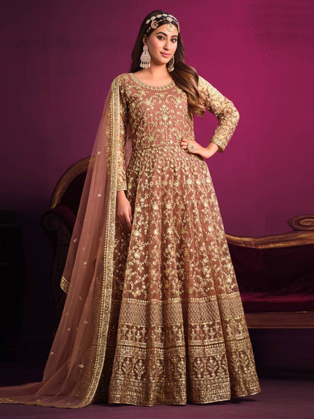 Net Salwar Kameez - Net - Anarkali Dress