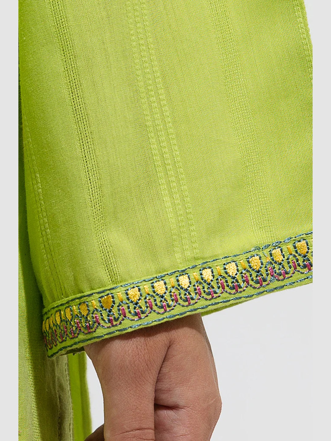 Embroidery On Lawn Kurti 42" Embroidery On Lawn Kurti 42"