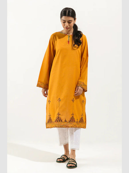 Pakistani Kurti - Embroidery on Lawn Kurti