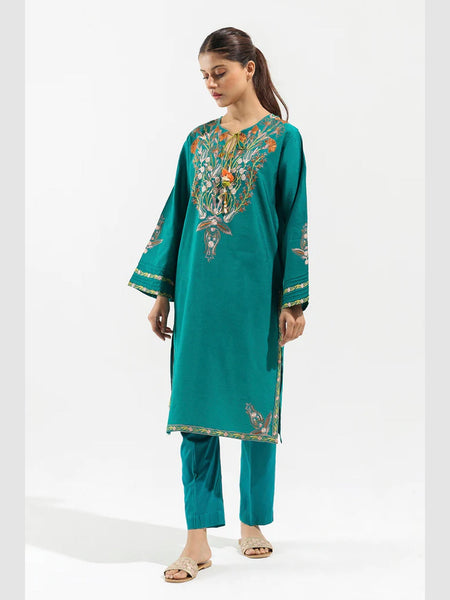 Pakistani Kurti - Embroidery on Lawn Kurti