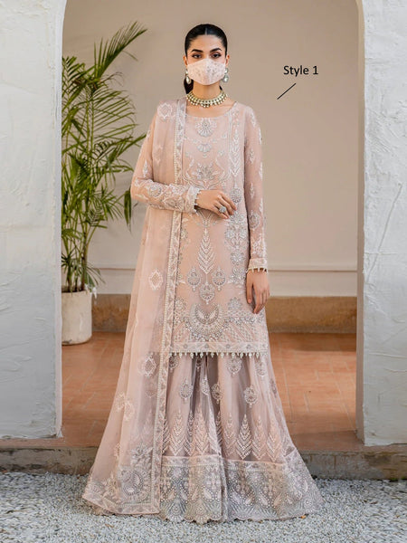 Pakistani Salwar Kameez - Designer Chiffon Embroidery