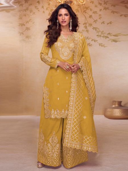 New Indian Dress - Art Silk Palazzo