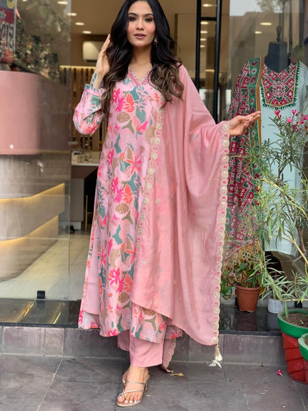 Kurti - Striped Kurta Set