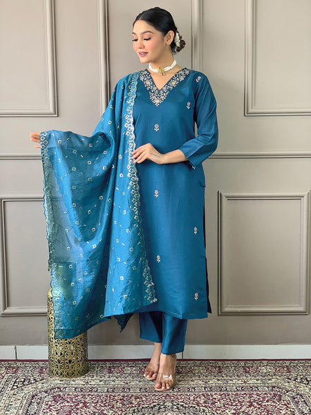 Kurti - Floral Kurta Set