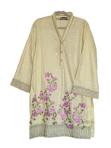 Pakistani Kurti - Embroidered Lawn Kurti