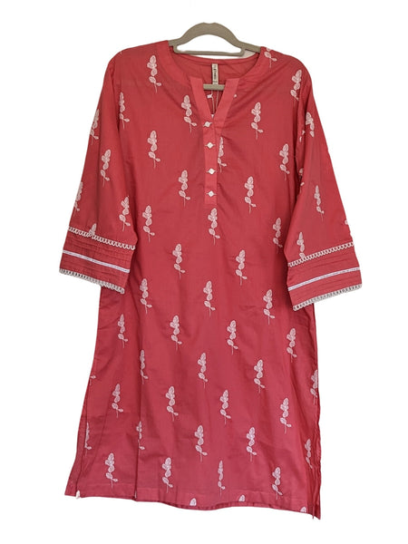 Pakistani Kurti - Embroidery on Lawn Kurti