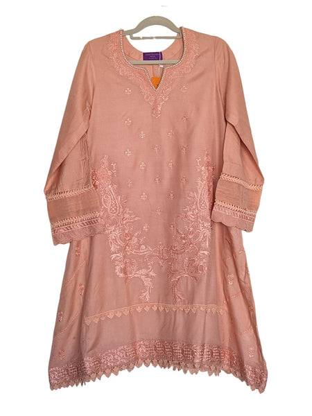 Pakistani Kurti - Embroidery on Lawn Kurti