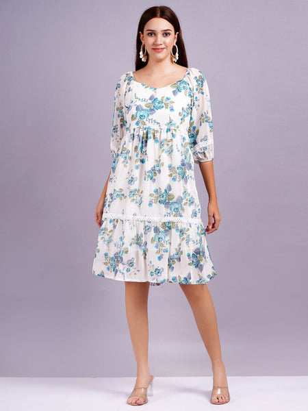 Kurti - Floral Printed Kurti