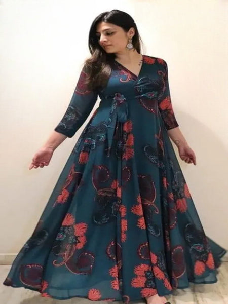 Kurti - Floral Print Kurti