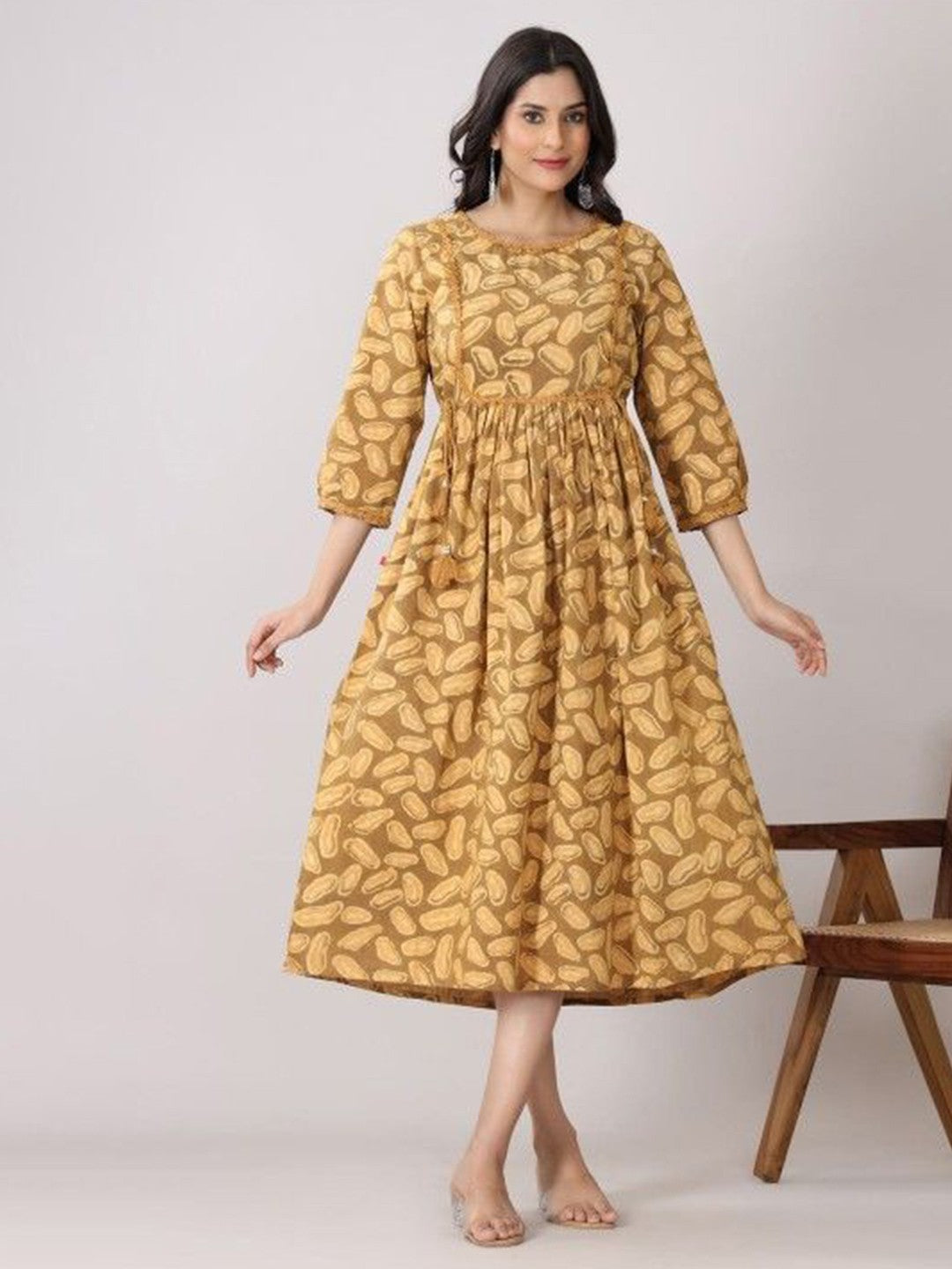 Print A-Line Kurti 42" Print A-Line Kurti 42"