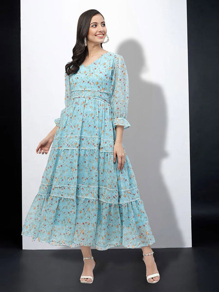 Kurti - Floral Print Kurti