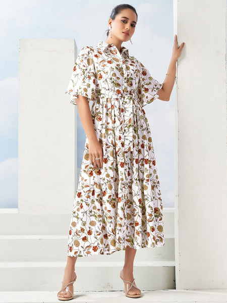 Kurti - Floral Print Kurti