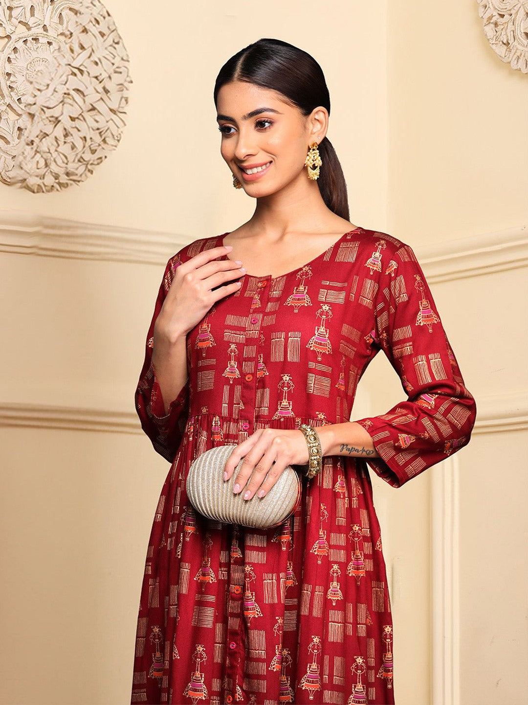 A-Line Kurti 38" A-Line Kurti 38"