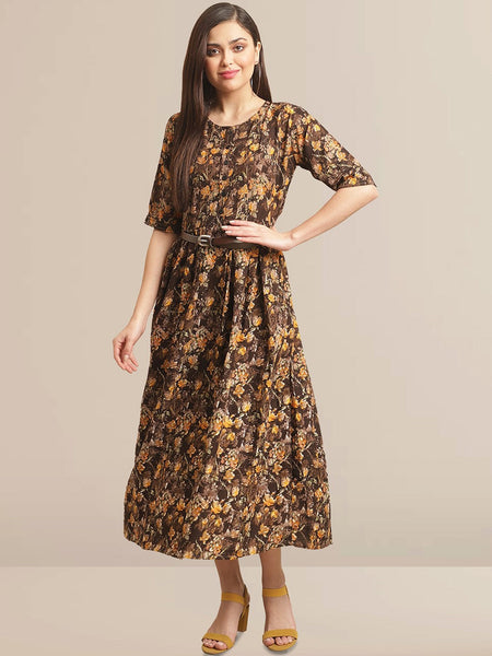 Kurti - Floral Printed Kurti