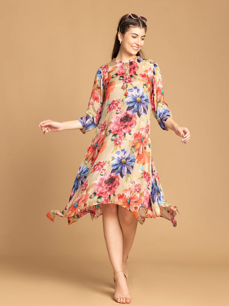 Kurti - Floral Kurti