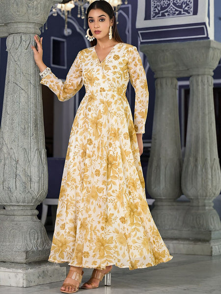 Kurti - Floral Kurti