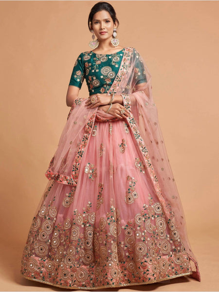 Net Lehenga Choli