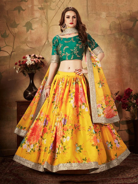 New Lehenga Choli - Organza & Silk Embroidery