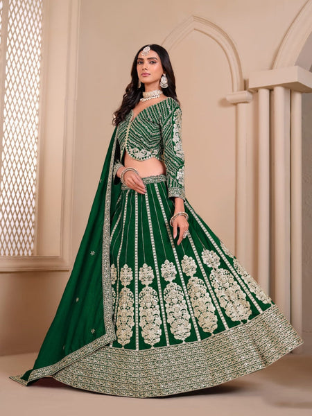 Silk Lehenga Choli - Art Silk Embroidery