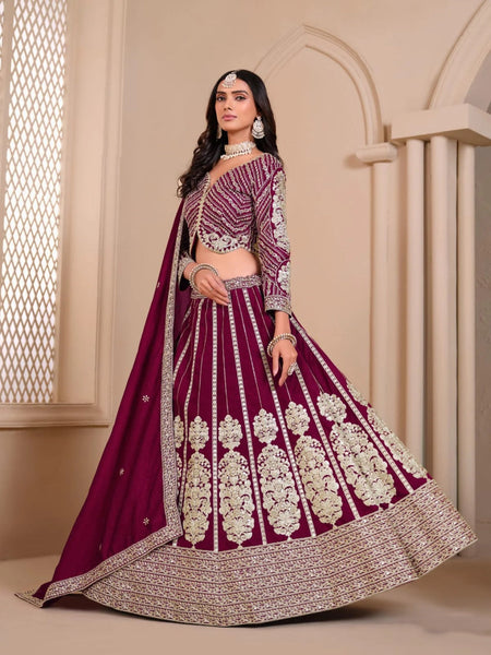 Silk Lehenga Choli - Art Silk Embroidery