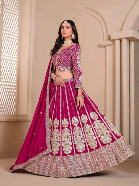 Silk Lehenga Choli - Art Silk Embroidery