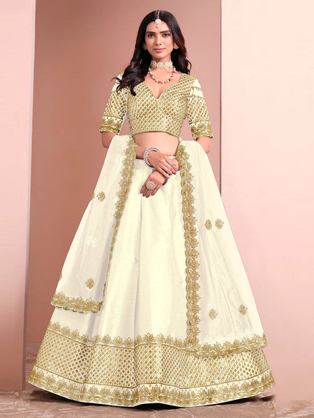Silk Lehenga Choli - Art Silk Embroidery