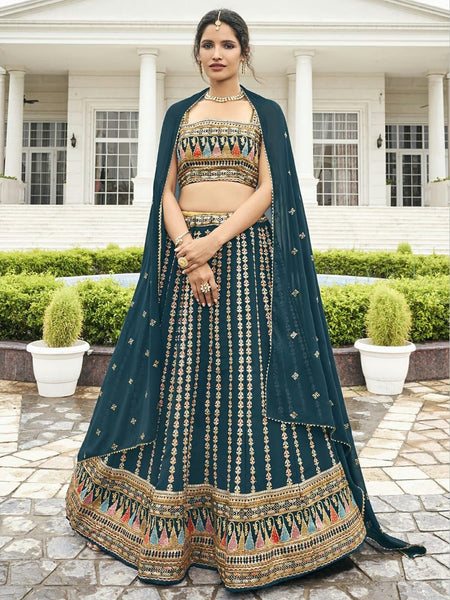 Golden Lehenga Choli