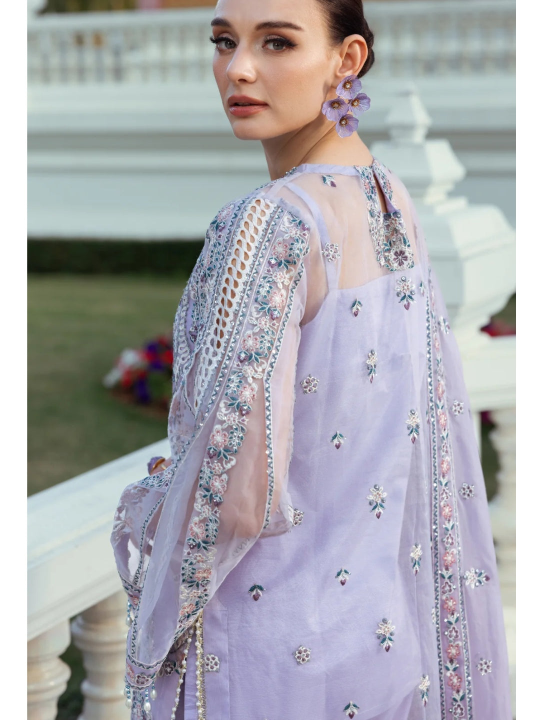 Designer Embroidered Organza Designer Embroidered Organza