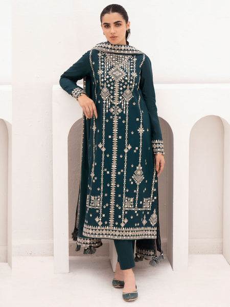  Salwar Kameez - Digital Printed Embroidered Lawn