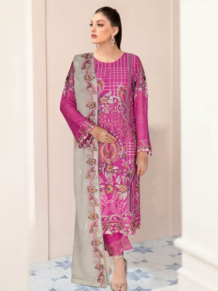  Salwar Kameez - Embroidered Luxe Chiffon