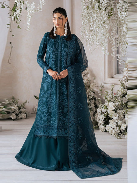 Pant Salwar Kameez - Designer Embroidered Lawn