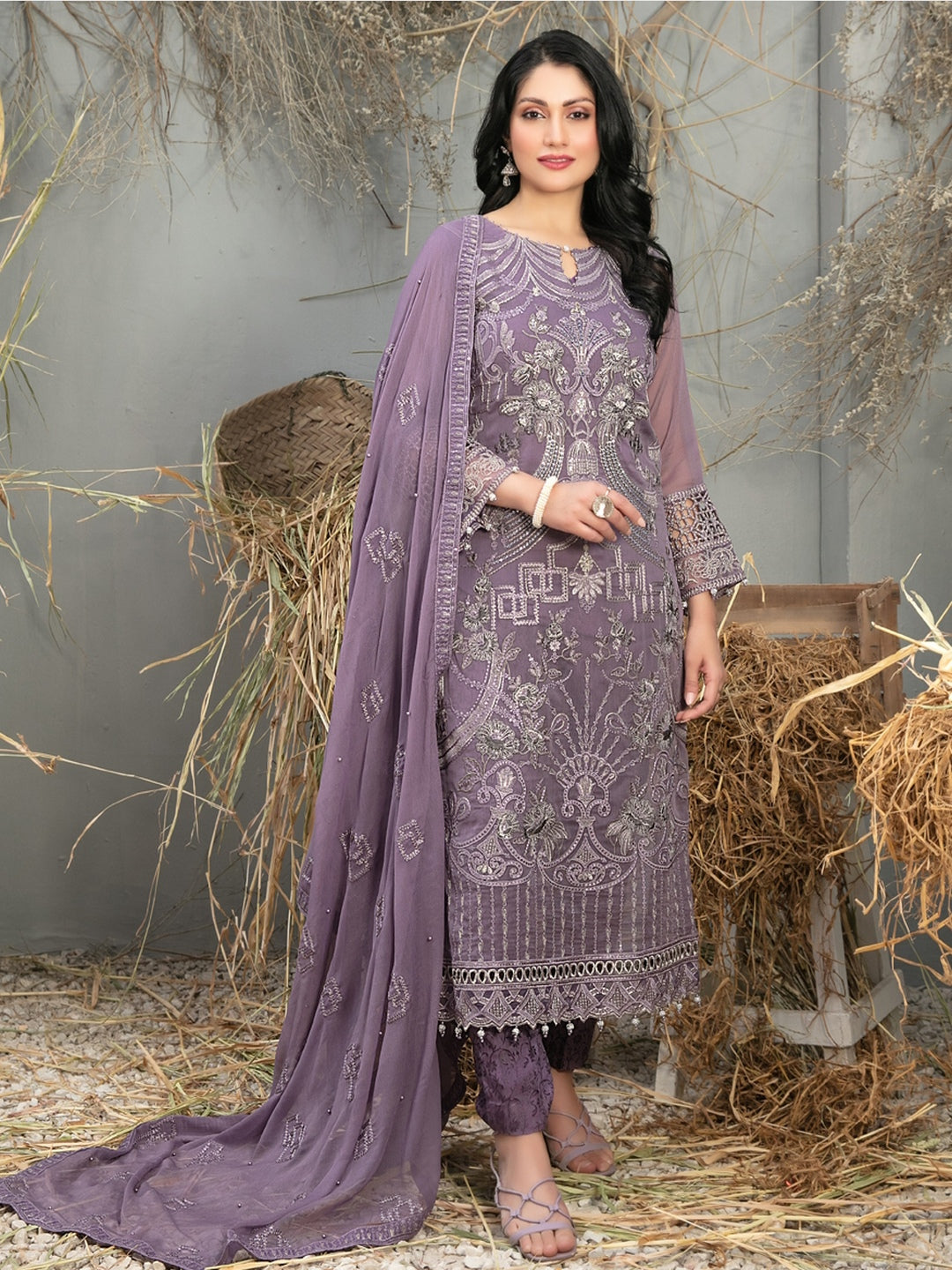 Pakistani Dress Elegant Chiffon Pakistani Dress Elegant Chiffon