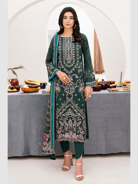 Pakistani Salwar Kameez - Luxury Embroidered Lawn