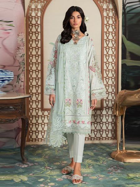 Pakistani Salwar Kameez - Exclusive Lawn Embroidery