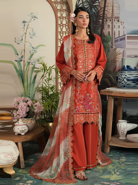 Pakistani Salwar Kameez - Exclusive Lawn Embroidery