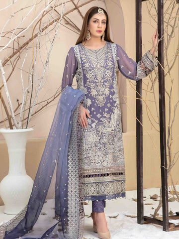 Chiffonさま　専用！ Buy Embroidered Chiffon Jacquard Salwar Kameez - Pakistani