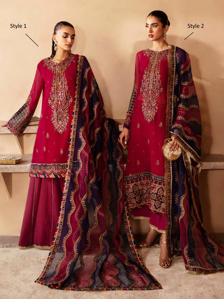Pakistani Salwar Kameez - Designer Luxury Chiffon