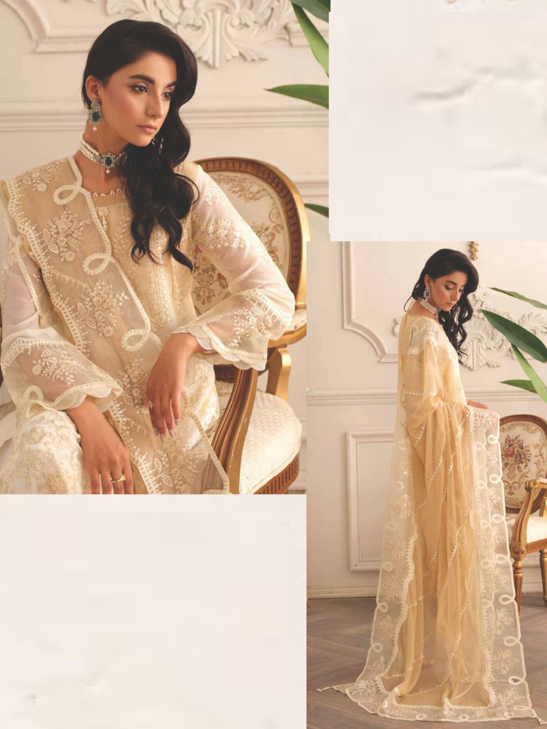 Premium Embroidered Chiffon Premium Embroidered Chiffon