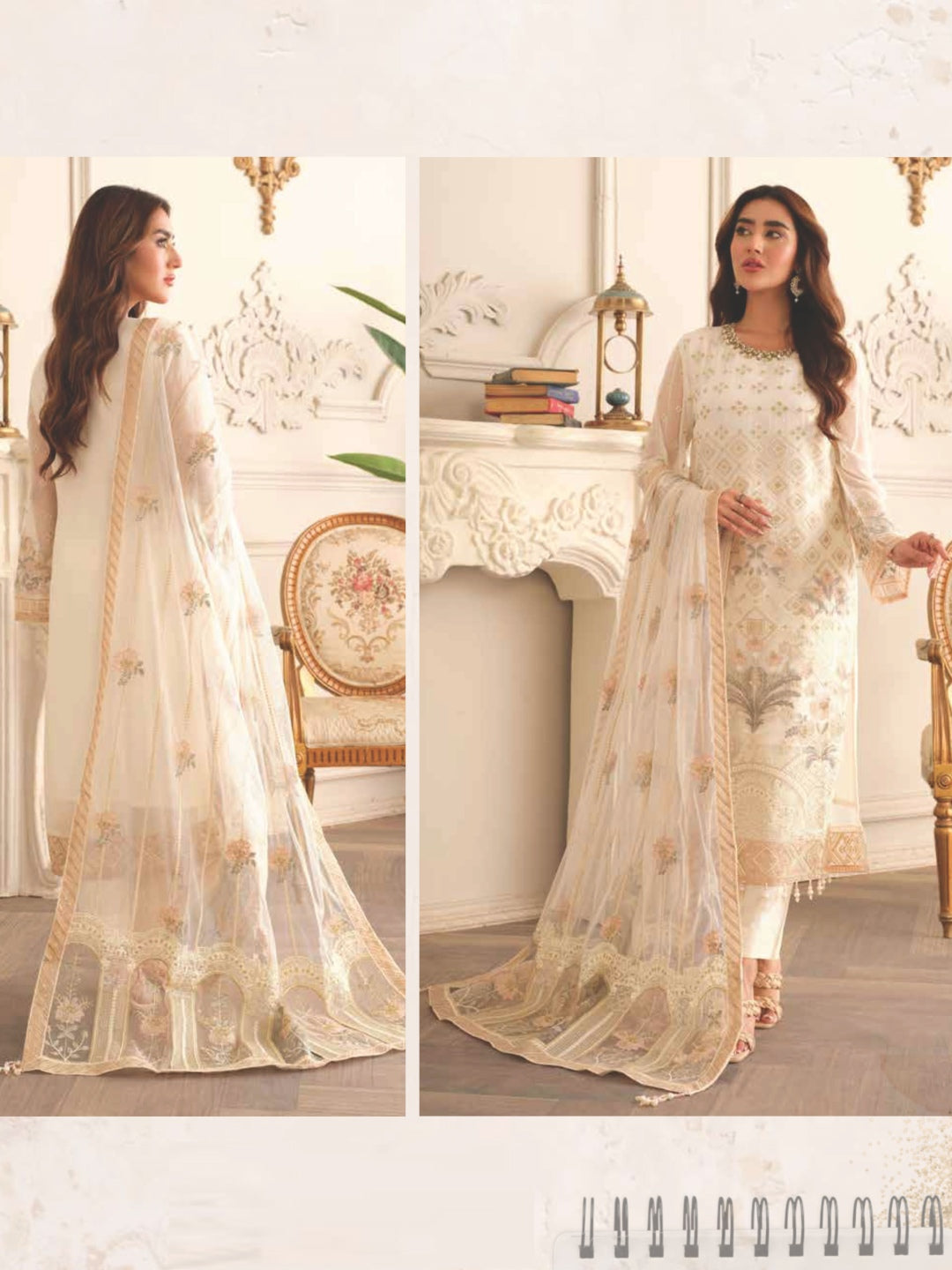 Premium Embroidered Chiffon Premium Embroidered Chiffon