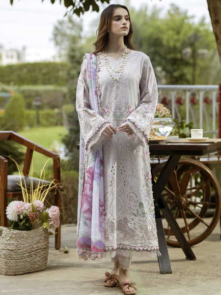  Salwar Kameez - Gardenia Lawn Embroidery