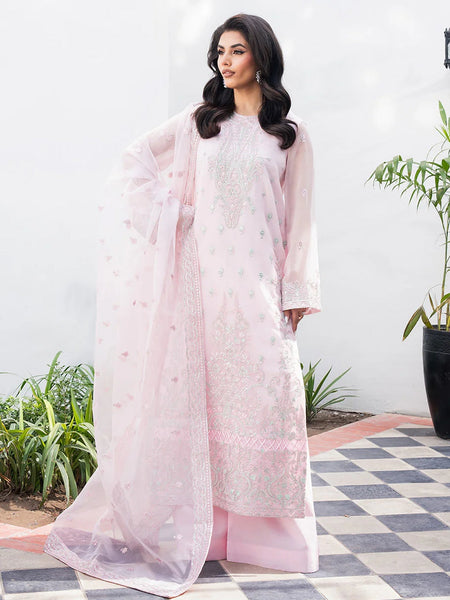 Pakistani Salwar Kameez - Tarz Embroidered Chiffon