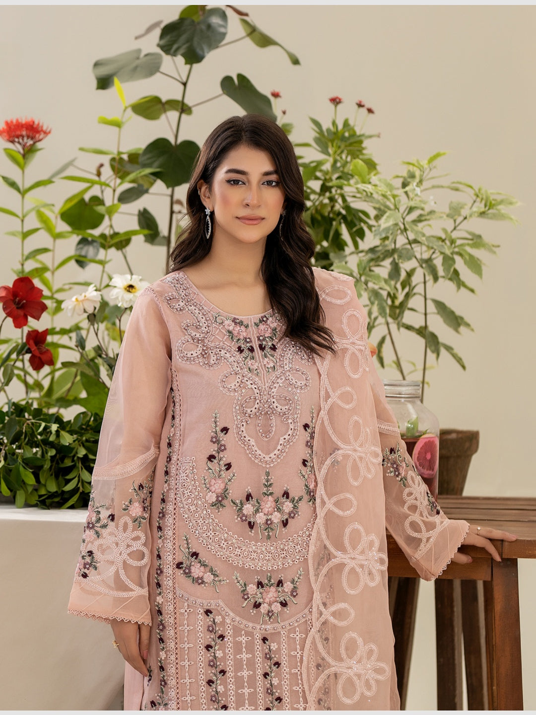 Pakistani Dress Luxury Organza Pakistani Dress Luxury Organza