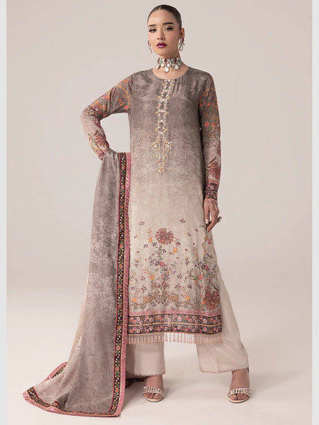 Silk Salwar Kameez - Luxury Silk Embroidery