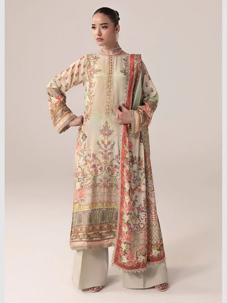 Silk Salwar Kameez - Luxury Silk Embroidery
